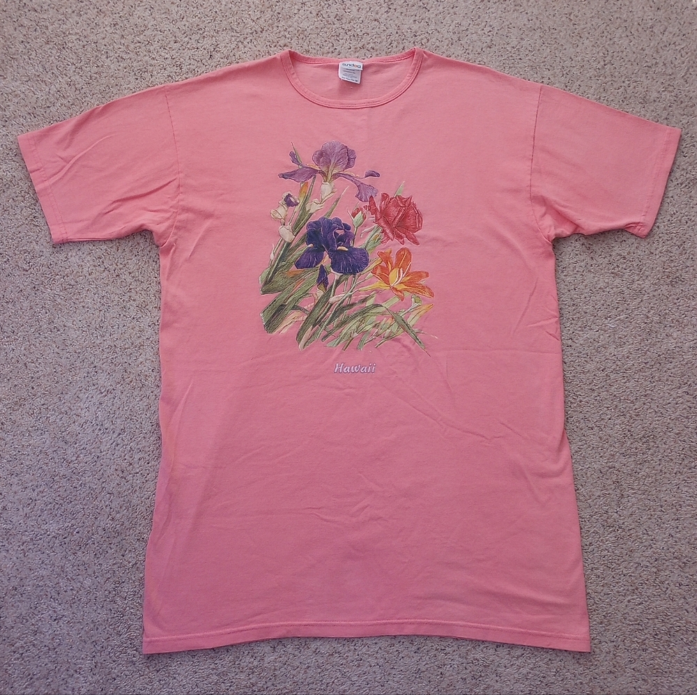 Vintage Sundog Hawaii Graphic T-shirt Dress